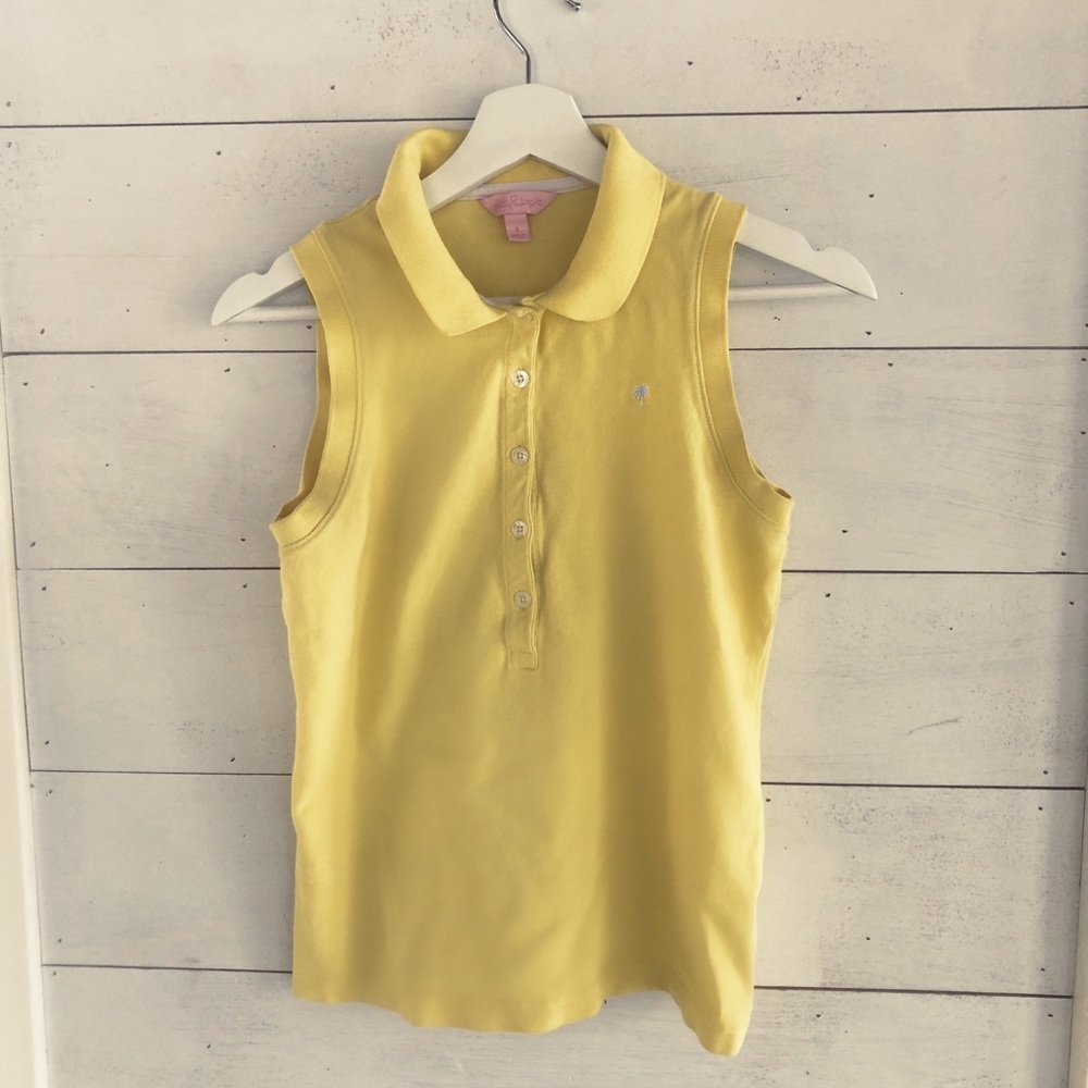 Women’s Lilly Pulitzer sleeveless golf polo